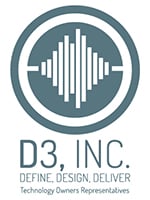 D3, Inc. logo